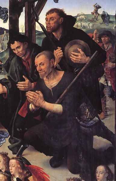 The Adoration of the Shepherds (detail 9) 1476-79 Oil Painting by Hugo Van Der Goes