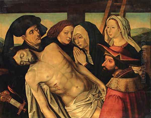 The Lamentation Oil Painting by Hugo Van Der Goes