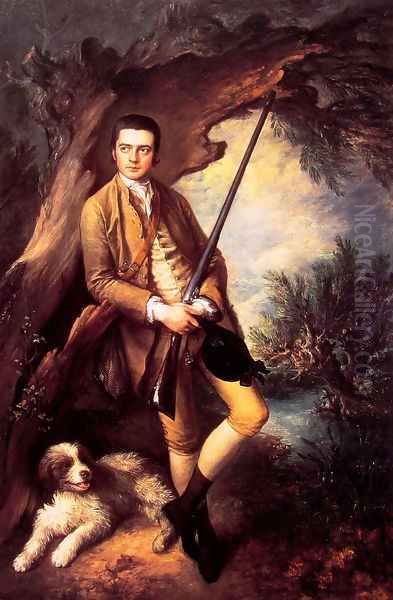 William Poyntz Oil Painting by Thomas Gainsborough