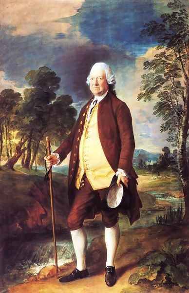 Sir Benjamin Truman Oil Painting by Thomas Gainsborough