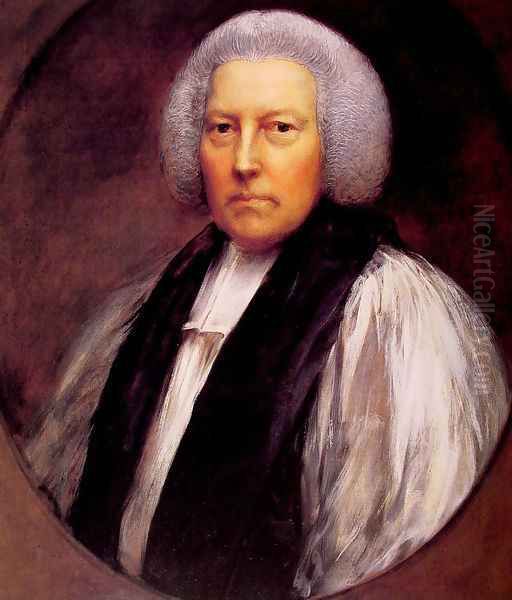 Richard Hurd, Bishop of Worcester Oil Painting by Thomas Gainsborough