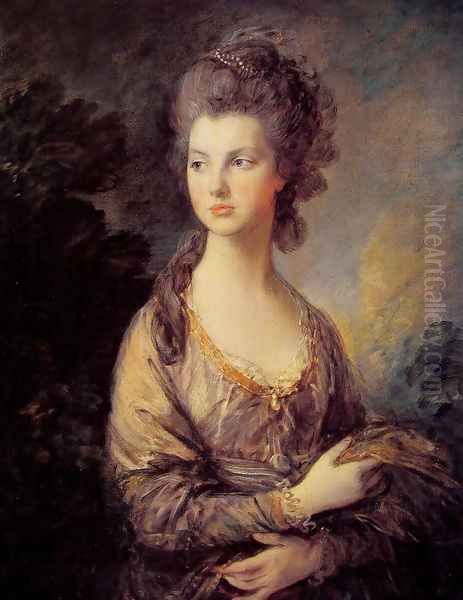 Mrs Graham I Oil Painting by Thomas Gainsborough