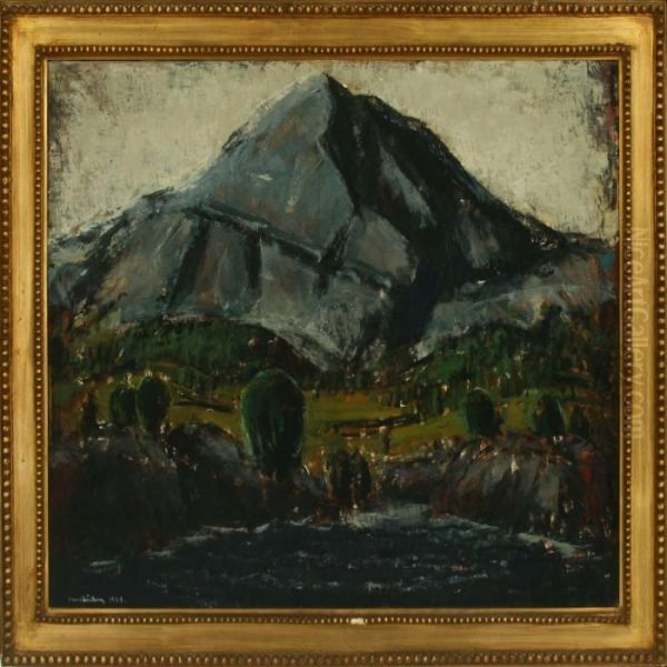 Scenery Oil Painting by Ernst Zeuthen