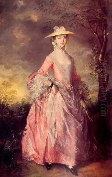 Mary, Countess of Howe Oil Painting by Thomas Gainsborough