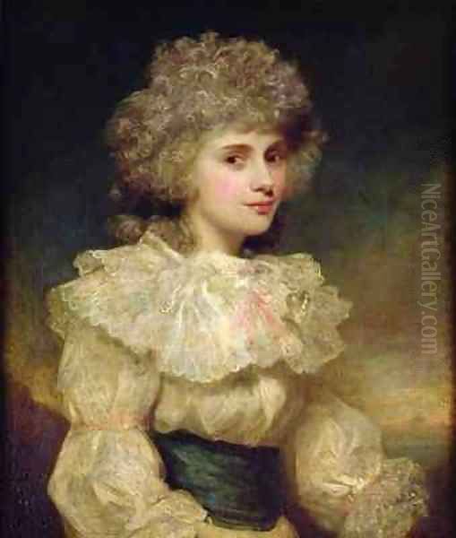 Lady Elizabeth Foster 1758-1824 later Elizabeth Cavendish Duchess of Devonshire Oil Painting by Thomas Gainsborough