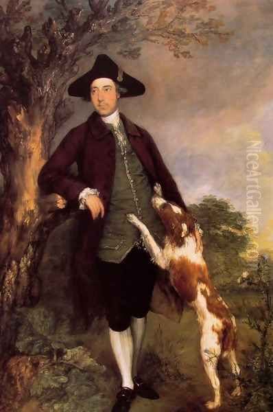 George, Lord Vernon Oil Painting by Thomas Gainsborough