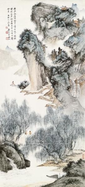 Landscape Oil Painting by Wu Zheng