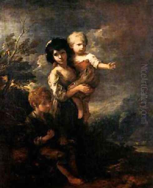 The Wood Gatherers Oil Painting by Thomas Gainsborough