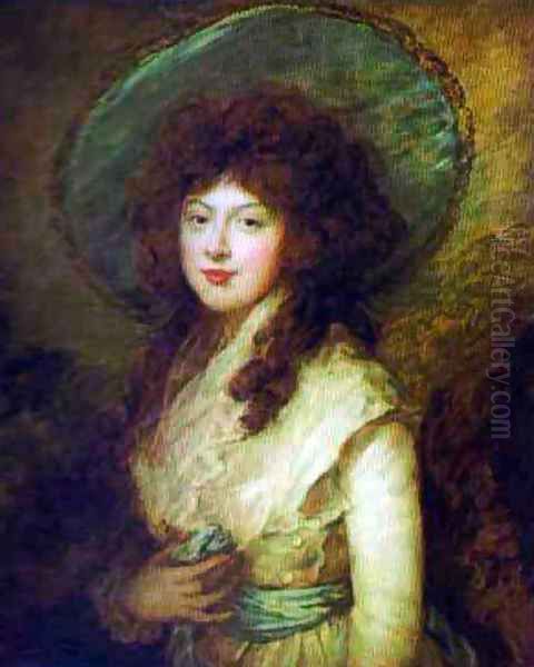 Miss Catherine Tatton Oil Painting by Thomas Gainsborough