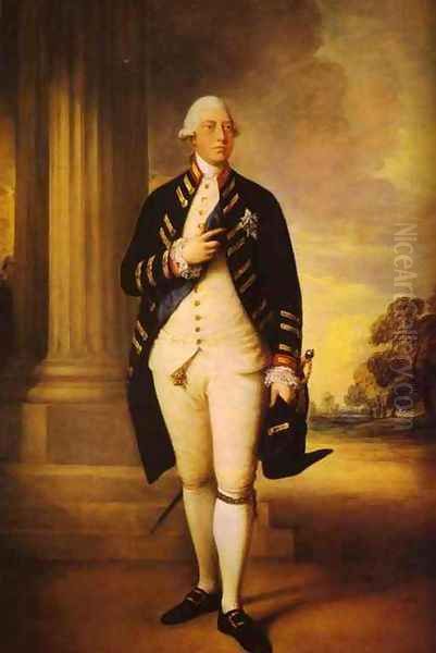 Portrait of George III Oil Painting by Thomas Gainsborough