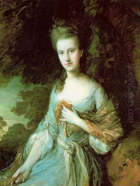 Sara Buxton Oil Painting by Thomas Gainsborough