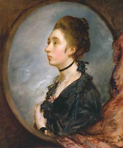 The Artist's Daughter Margaret Oil Painting by Thomas Gainsborough