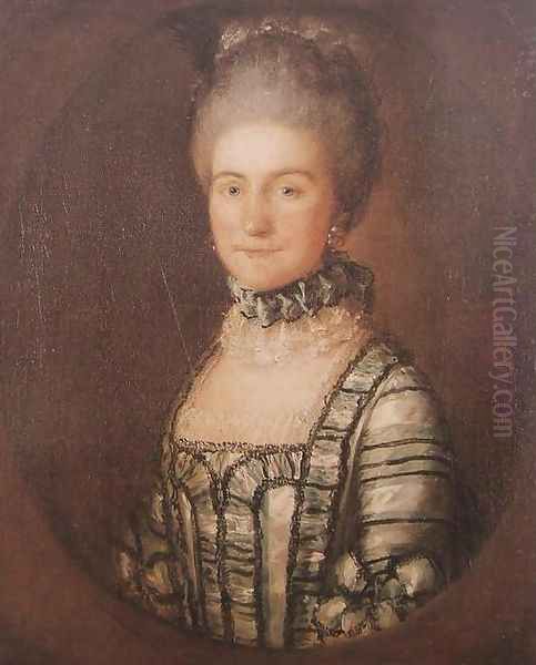 Portrait of Mrs. John Bolton Oil Painting by Thomas Gainsborough