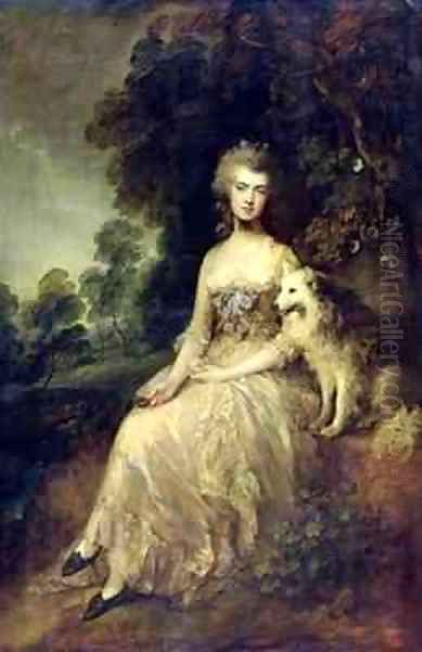 Mrs Mary Robinson Perdita Oil Painting by Thomas Gainsborough