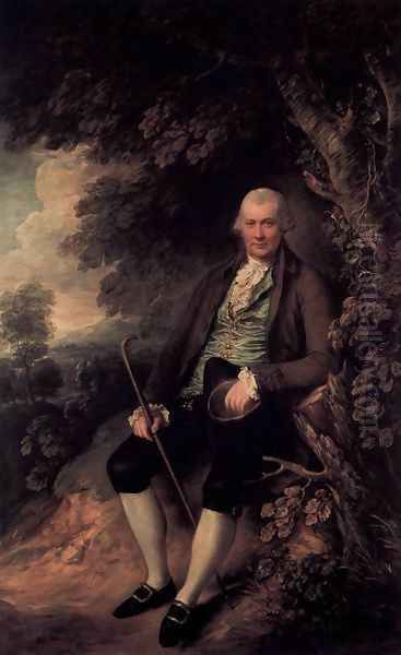 Squire John Wilkinson Oil Painting by Thomas Gainsborough