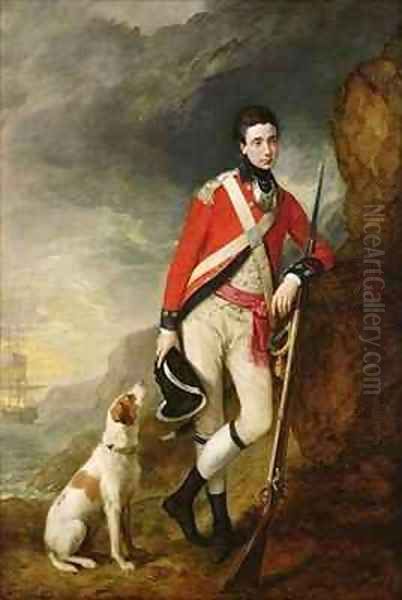 An Officer of the 4th Regiment of Foot Oil Painting by Thomas Gainsborough