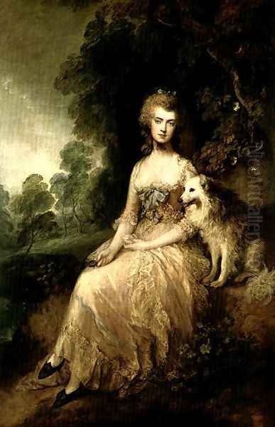 Mrs. Perdita Robinson Oil Painting by Thomas Gainsborough