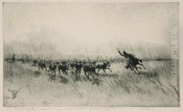 Apache Scouts; Both Wild; The 
Challenge; Lone Bear; Meadowbrookplayers; Mustangs; Little Girl Of The 
Golden West; Pioneers; Ridingto Point; The Sheriff; Sleighing, Central 
Park; [a Drink Of Water];[portrait] Oil Painting by Henry Bryan Ziegler