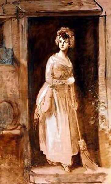 The Housemaid Oil Painting by Thomas Gainsborough