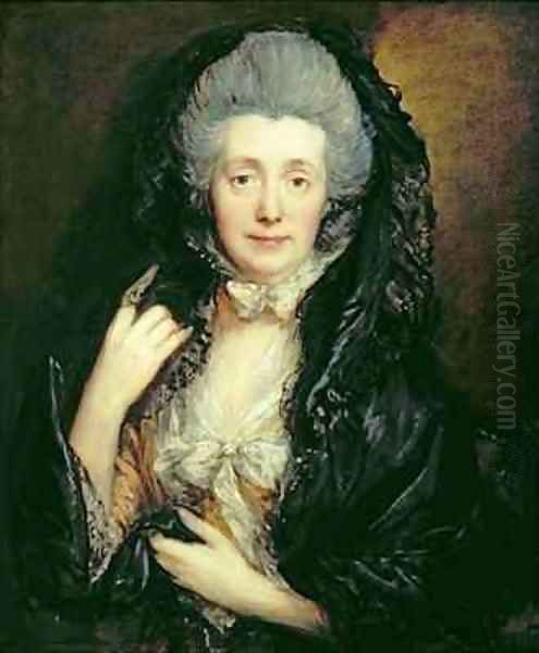 Margaret Gainsborough Oil Painting by Thomas Gainsborough