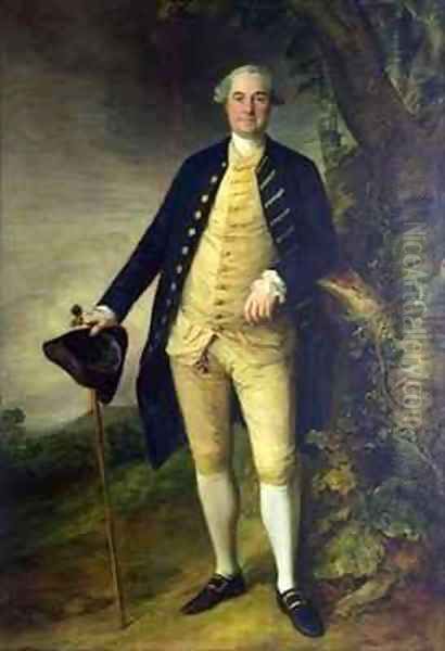 Portrait of William Hall Oil Painting by Thomas Gainsborough