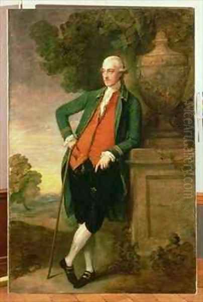 Portrait of Sir Harbord Harbord Bt Mp Oil Painting by Thomas Gainsborough