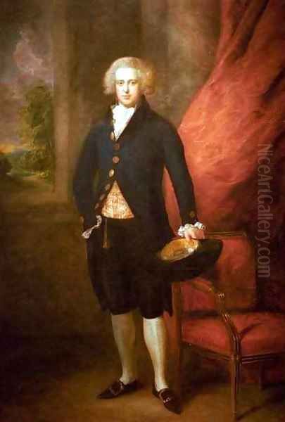 Portrait of John Langston Esquire of Sarsden Oil Painting by Thomas Gainsborough