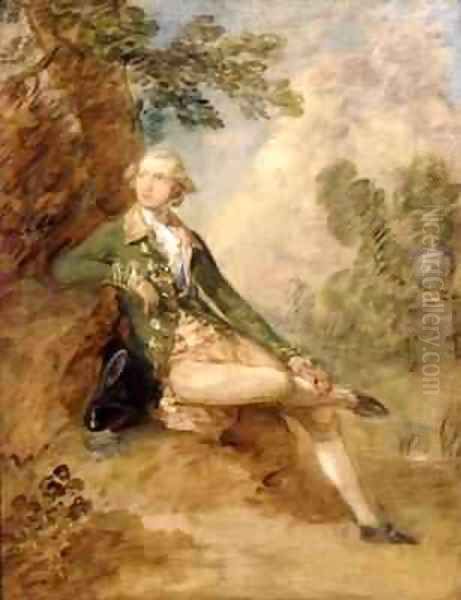 Edward Augustus Duke of Kent Oil Painting by Thomas Gainsborough