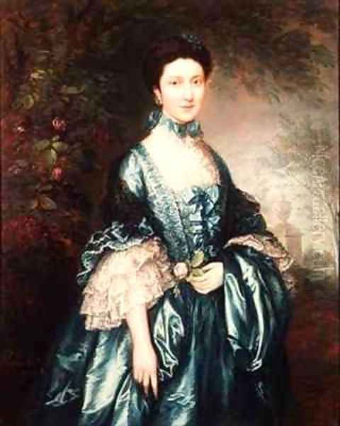 Miss Theodosia Magill Countess Clanwilliam Oil Painting by Thomas Gainsborough