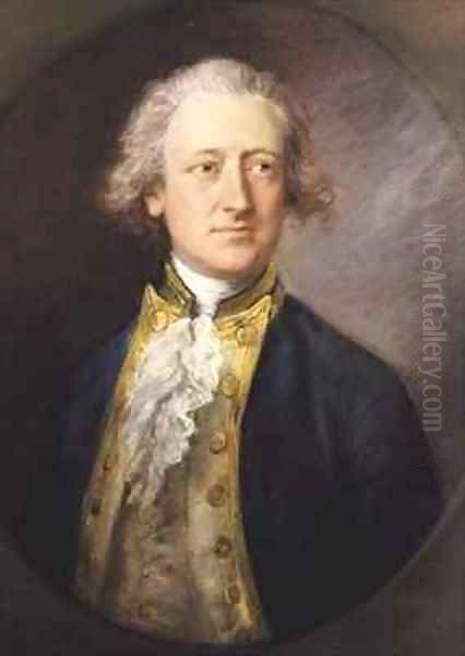 Captain Phipps Oil Painting by Thomas Gainsborough