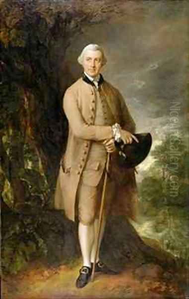 William Johnstone Pulteney Oil Painting by Thomas Gainsborough