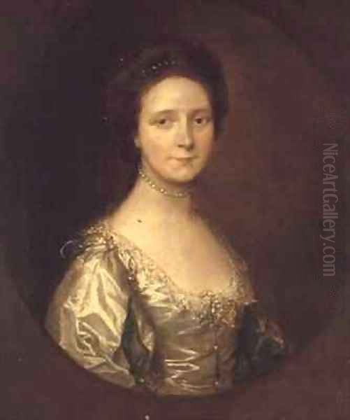 Portrait of Mrs Simpson Oil Painting by Thomas Gainsborough