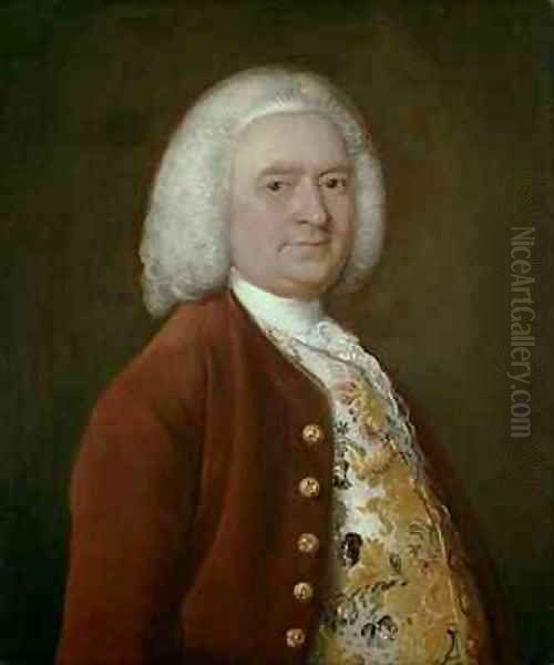 Sir Richard Lloyd Oil Painting by Thomas Gainsborough