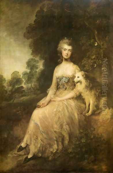 Mrs. Mary Robinson (Perdita) Oil Painting by Thomas Gainsborough