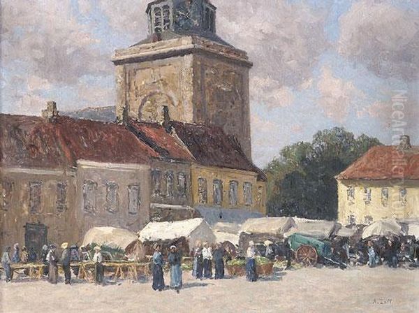 Piacter Oil Painting by Alfred Zoff