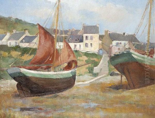 Bretagne-i Kikoto Oil Painting by Alfred Zoff