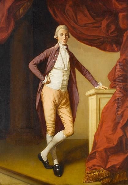 Portrait Of A Young Man Oil Painting by Johann Zoffany