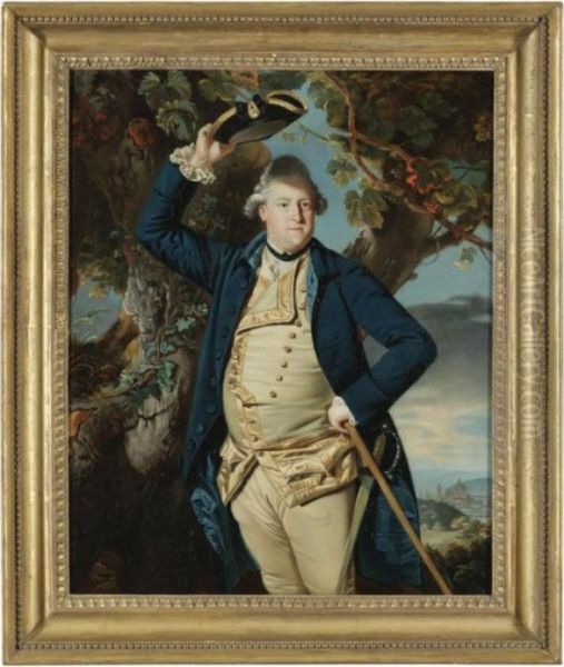 Portrait Of George Nassau Clavering Oil Painting by Johann Zoffany