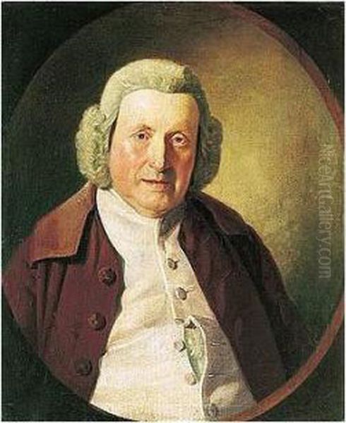 Portrait Of A Gentleman Oil Painting by Johann Zoffany