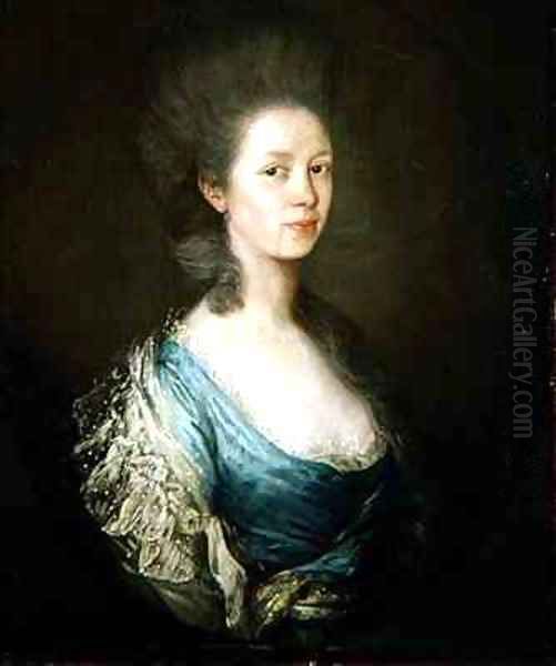 Mrs Samuel Kilderbee Oil Painting by Thomas Gainsborough