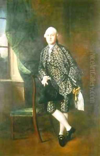 Portrait of Sir Edward Turner 1719-66 Oil Painting by Thomas Gainsborough