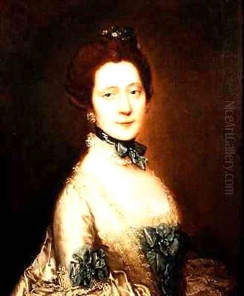 Portrait of Anne Greenly Oil Painting by Thomas Gainsborough