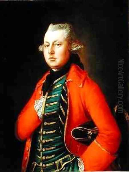 Portrait of Mr Coke of Brookhill Oil Painting by Thomas Gainsborough