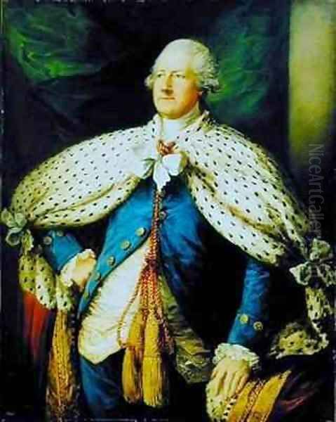 Portrait of John Hobart 1723-93 2nd Earl of Buckinghamshire 2 Oil Painting by Thomas Gainsborough