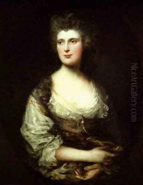 Mrs Henry Fane Oil Painting by Thomas Gainsborough