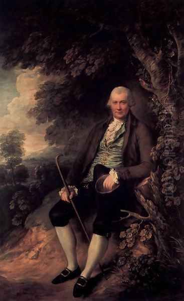 Squire John Wilkinson 2 Oil Painting by Thomas Gainsborough