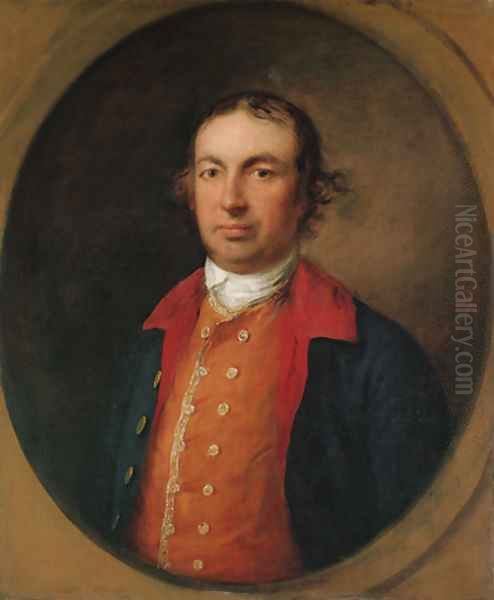 Portrait of John Shelley (1729-1790) Oil Painting by Thomas Gainsborough