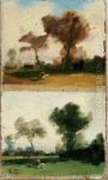 Etudes De Paysage Oil Painting by Robert Zund