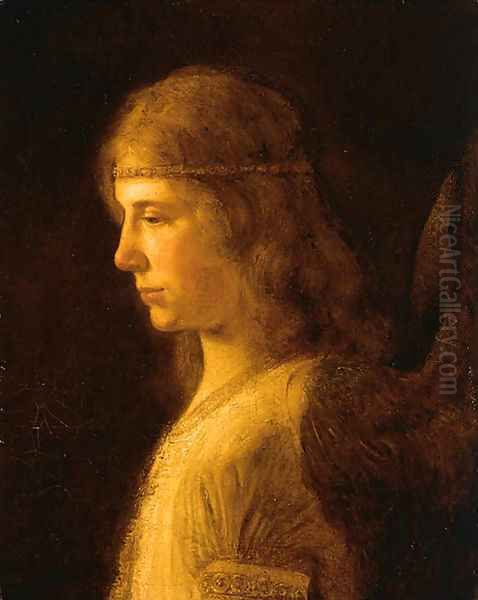 Angel Oil Painting by Aert De Gelder