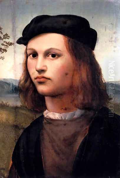 Portrait of a Young Man Oil Painting by Ridolfo Ghirlandaio